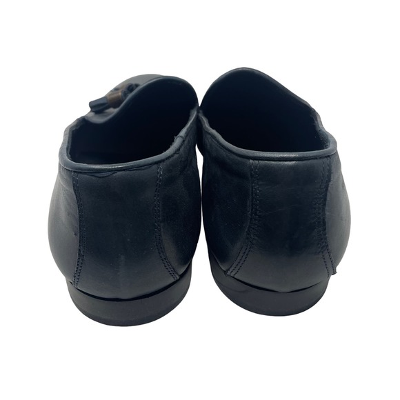 Luca di Napoli Size 42 Navy Blue Tassel Loafers Never Worn US size 9 - Picture 4 of 7